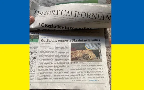 The Daily Californian article on OutBaking