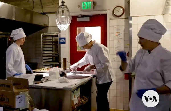 Voice of America coverage of OutBaking